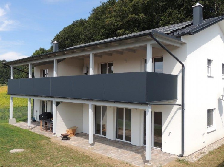Objektfoto: Neubau Doppelhaushälfte mit Terrasse, Garten und Doppelcarport in schöner Aussichtslage --- Miet-Kauf-Variante möglich!