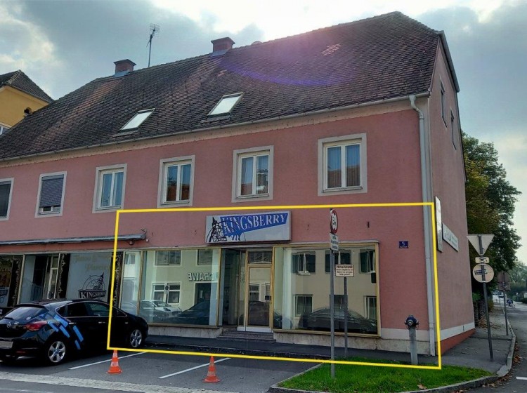 Objektbild: Geschäftsfläche mit Schaufensterfront in gut frequentierter Lage in Feldbach