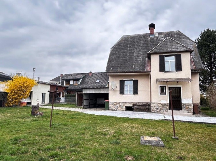 Objektfoto: Sanierungsbedürftiges Wohnhaus auf schönem Grundstück in Köflacher Stadtrandlage